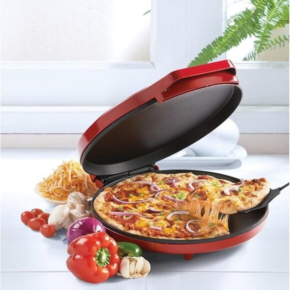 Betty Crocker Countertop Pizza Maker, 1440-Watt Pizza Maker Machine for Home, BC - Picture 1 of 3